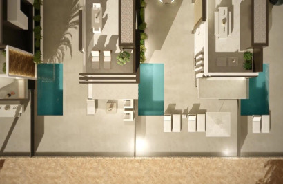 Obra nueva - Villa independiente - Puerto de Mazarron - El Alamillo