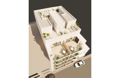 New Build - Apartment / Flat - Guardamar del Segura - Pueblo