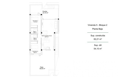 Nieuwbouw Woningen - Bungalow - Orihuela Costa - PAU 26