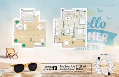 Obra nueva - Apartamento / Piso - La Manga del Mar Menor - La Manga Del Mar Menor