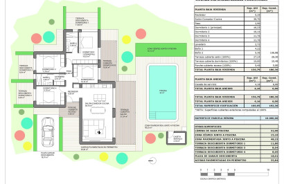 Nieuwbouw Woningen - Vrijstaande villa - Pinoso - Rodriguillo