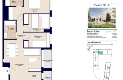 New Build - Apartment / Flat - Alicante - San Agustín