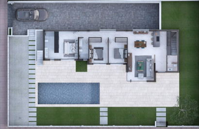 Nieuwbouw Woningen - Vrijstaande villa - Ciudad Quesada - Doña pepa