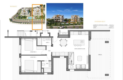 Nieuwbouw Woningen - Appartement / Flat - Fuente Álamo - Hacienda del Alamo