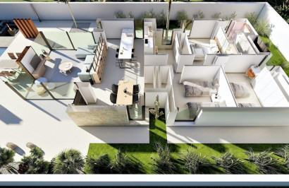 Nieuwbouw Woningen - Vrijstaande villa - San Fulgencio - El Oasis