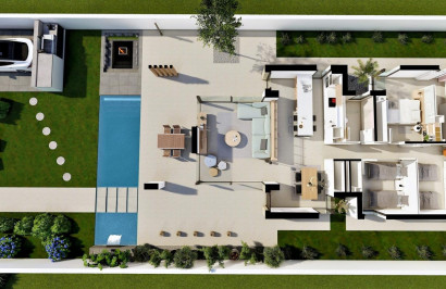 Nieuwbouw Woningen - Vrijstaande villa - San Fulgencio - El Oasis