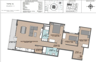 Nieuwbouw Woningen - Appartement / Flat - Algorfa - Pueblo