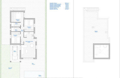 Obra nueva - Villa independiente - Los Alcazares - Serena Golf