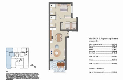 New Build - Apartment / Flat - Pilar de la Horadada - Torre De La Horadada