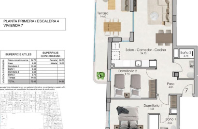 New Build - Apartment / Flat - Santa Pola - Estacion de autobuses