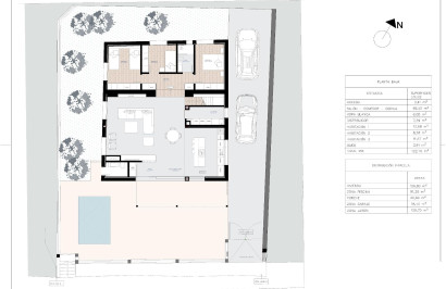 Nieuwbouw Woningen - Vrijstaande villa - Monforte del Cid - La Capitana