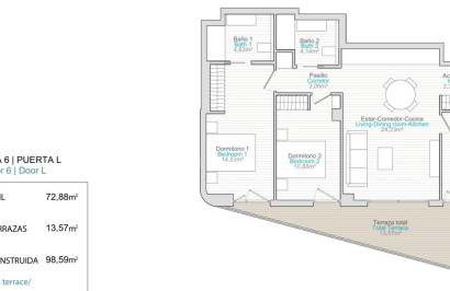 New Build - Apartment / Flat - Villajoyosa - La Tellerola