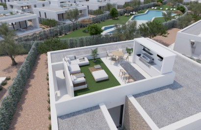 Obra nueva - Villa independiente - Fuente Álamo - Hacienda del Alamo