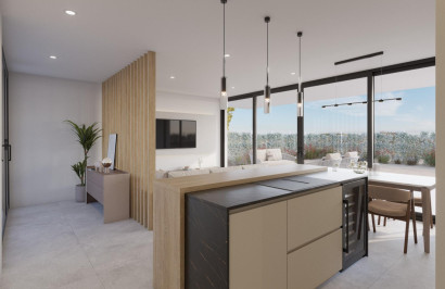 Obra nueva - Villa independiente - Fuente Álamo - Hacienda del Alamo