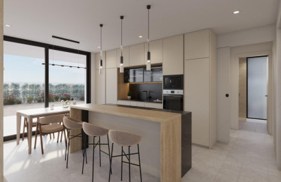 Obra nueva - Villa independiente - Fuente Álamo - Hacienda del Alamo