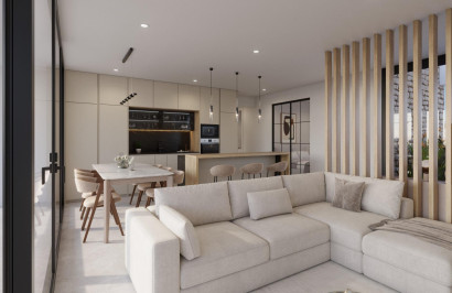 Obra nueva - Villa independiente - Fuente Álamo - Hacienda del Alamo