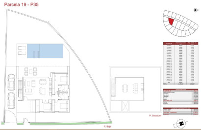 Obra nueva - Villa independiente - Fuente Álamo - Hacienda del Alamo