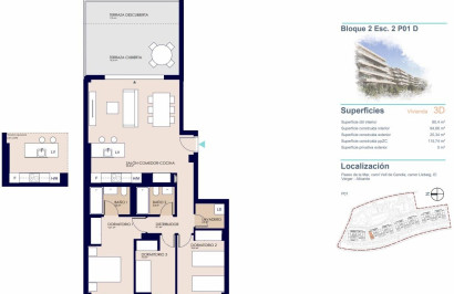 Nieuwbouw Woningen - Appartement / Flat - Denia - Playa de La Almadraba
