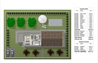 Nouvelle construction - Villa Individuelle - Pinoso - Pinoso - El Pinós