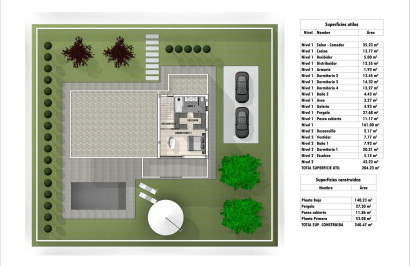 Obra nueva - Villa independiente - Pinoso - Pinoso - El Pinós