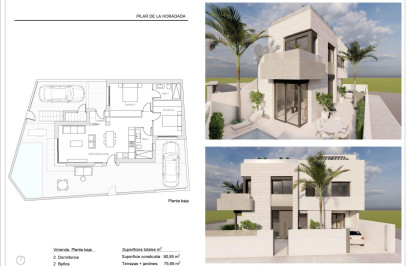 Nieuwbouw Woningen - Appartement / Flat - Pilar de la Horadada - pueblo