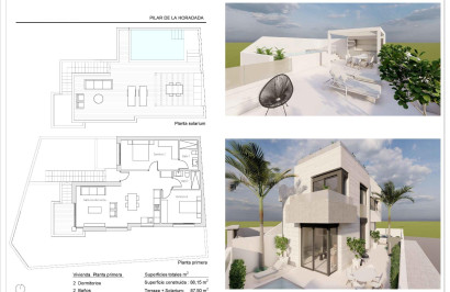 New Build - Apartment / Flat - Pilar de la Horadada - pueblo