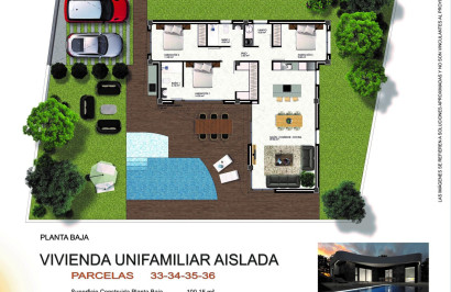 Obra nueva - Villa independiente - Los Montesinos - La Herrada