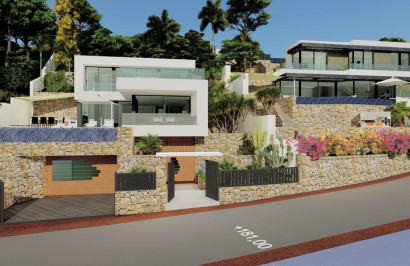 Obra nueva - Villa independiente - Calpe - Maryvilla