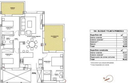 New Build - Apartment / Flat - Vera - El Playazo
