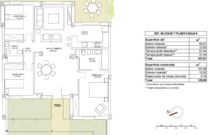 New Build - Apartment / Flat - Vera - El Playazo