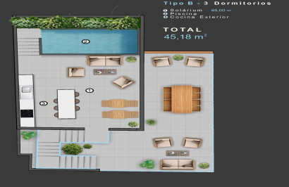 New Build - Apartment / Flat - Torrevieja - Centro