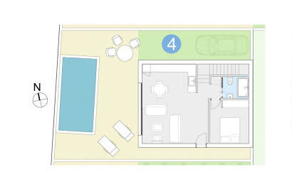 Obra nueva - Villa independiente - Orihuela Costa - Los Dolses