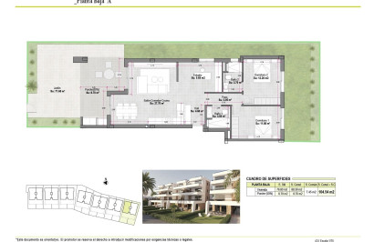 New Build - Apartment / Flat - Alhama De Murcia - Condado De Alhama