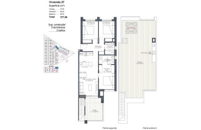 New Build - Apartment / Flat - Los Alcazares - Serena Golf