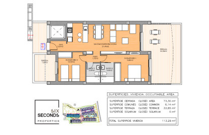 Reventa - Apartamento / Piso - Orihuela Costa - Playa Flamenca