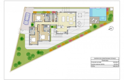 Nieuwbouw Woningen - Vrijstaande villa - Pilar de la Horadada - Lo Romero Golf