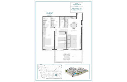 New Build - Apartment / Flat - Vera - Pueblo Salinas