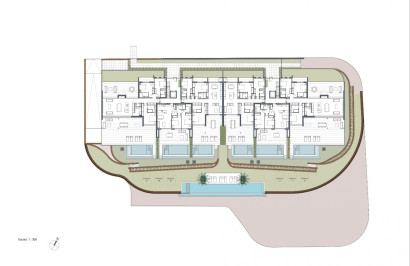 New Build - Apartment / Flat - Orihuela - Las Colinas Golf