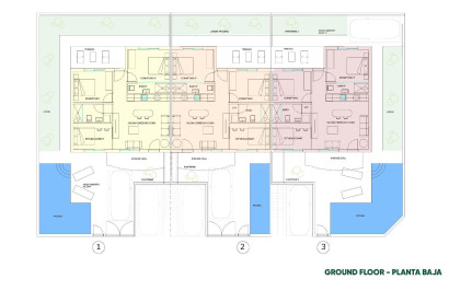 New Build - Apartment / Flat - Pilar de la Horadada - parques de Andromeda