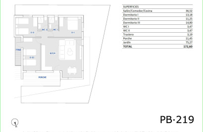 New Build - Apartment / Flat - San Miguel de Salinas - Pueblo
