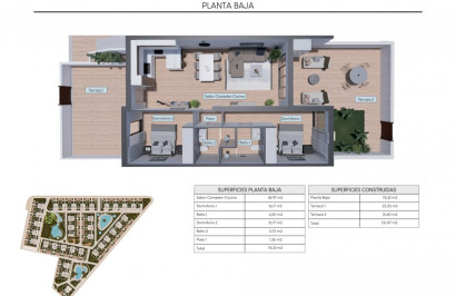 New Build - Apartment / Flat - Torrevieja - Los Balcones