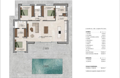 New Build - Detached Villa - Pinoso - Lel