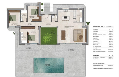 New Build - Detached Villa - Pinoso - Lel