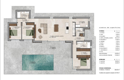 New Build - Detached Villa - Pinoso - Lel