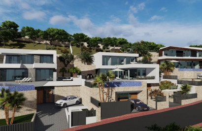 Obra nueva - Villa independiente - Calpe - Maryvilla