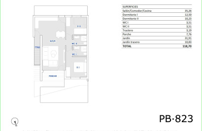 New Build - Apartment / Flat - San Miguel de Salinas - Pueblo