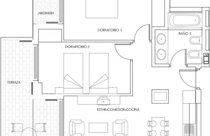 New Build - Apartment / Flat - Vera - Puerto del Rey