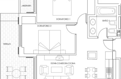 New Build - Apartment / Flat - Vera - Puerto del Rey