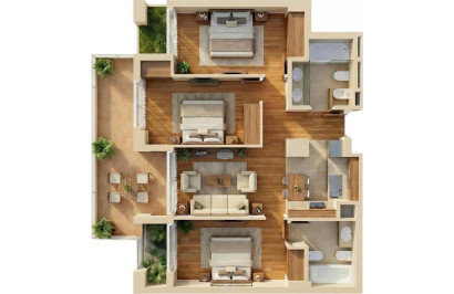 New Build - Apartment / Flat - Vera - Puerto del Rey