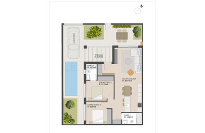 New Build - Town House - Torre Pacheco - El Alba